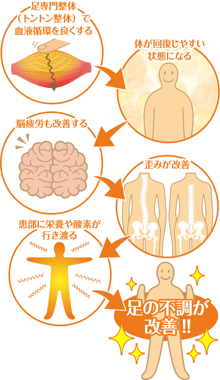 こうしてあなたの足・脚・爪は良くなる！！