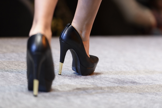 ハイヒールを履いた後のストレッチ