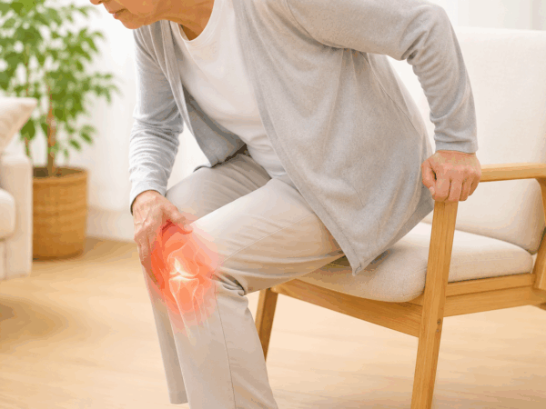 立ち上がると膝が痛い原因は？変形性膝関節症だけではありません